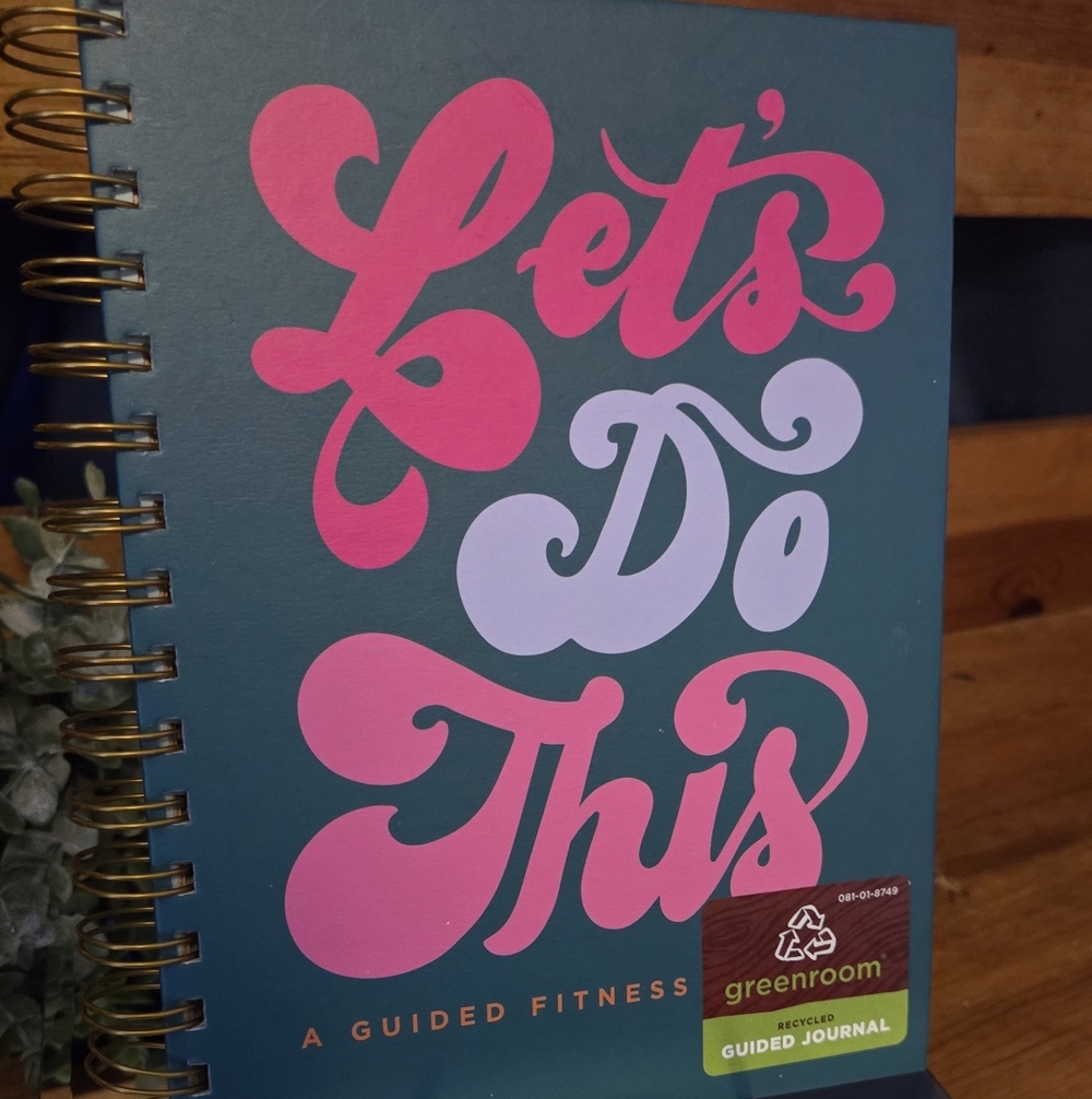 Fitness & Wellness Planner Journal – Habit Tracker Meal Planner Greenroom Spiral